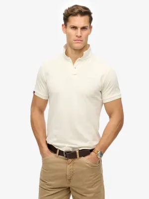 Superdry - Chalk White Vintage Destroy Polo Shirt