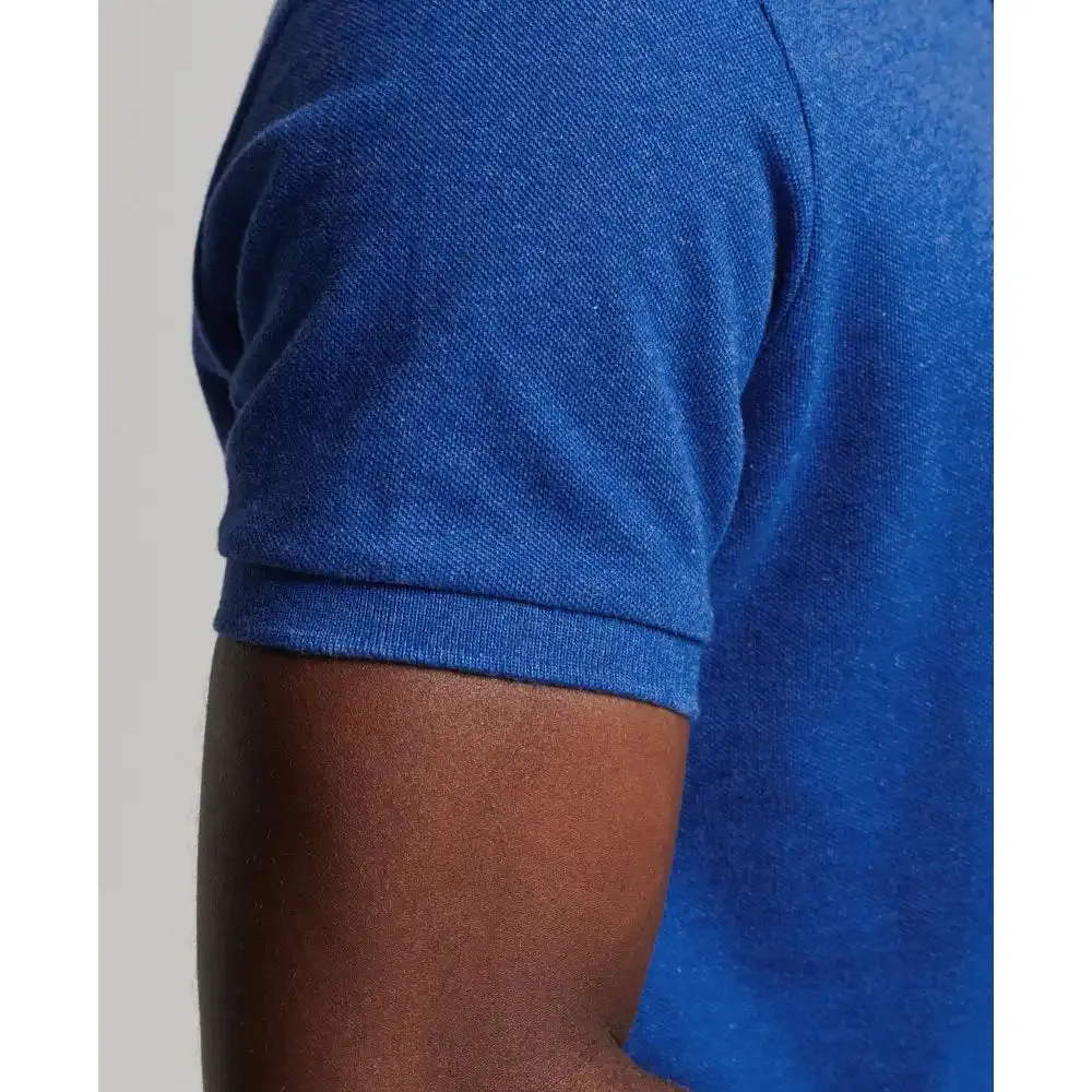 Superdry Men's Classic Pique Polo Shirt Varsity Blue
