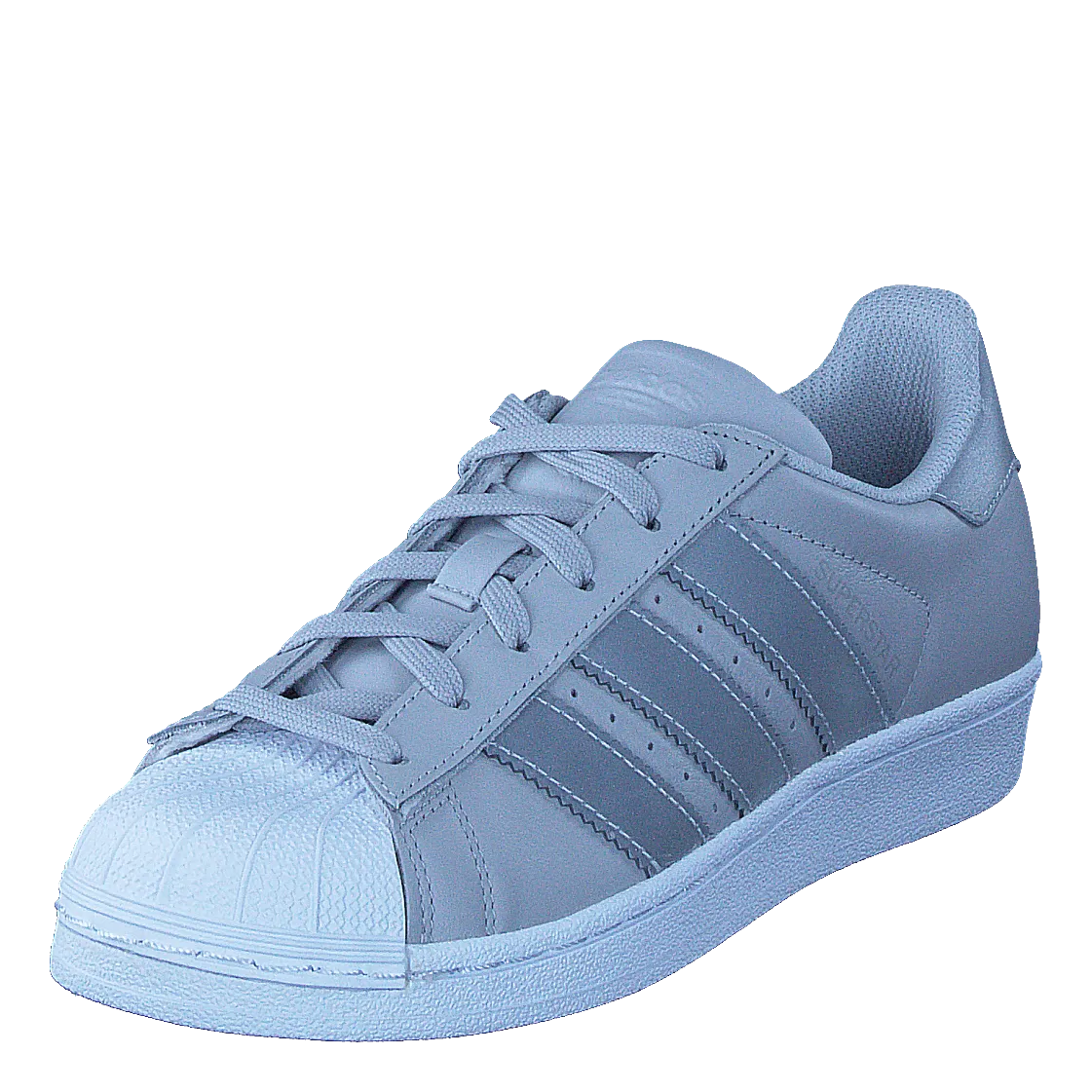 Superstar J Lgh Solid Grey/Silver Met/Wht
