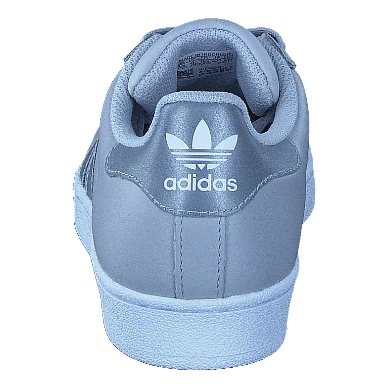Superstar J Lgh Solid Grey/Silver Met/Wht