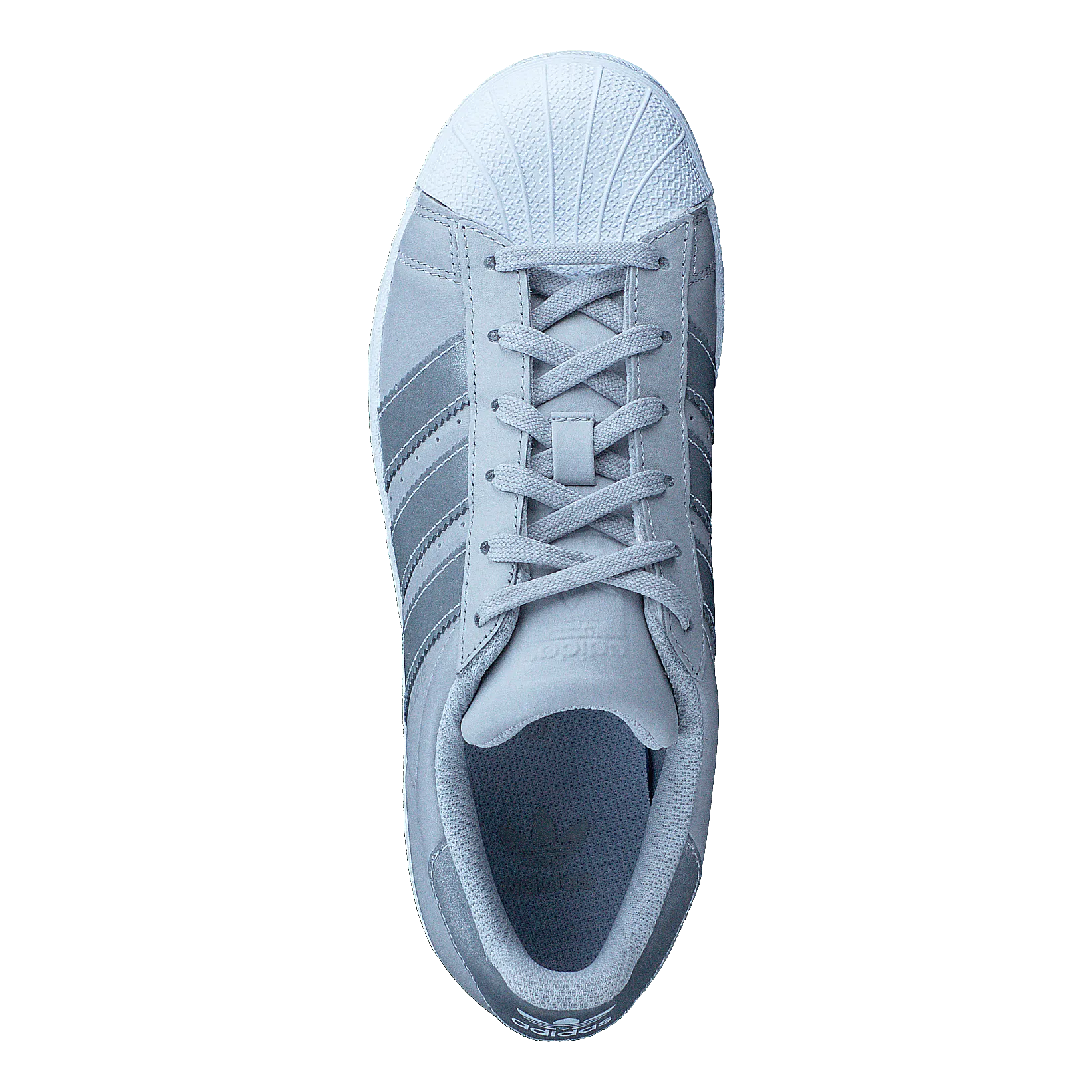 Superstar J Lgh Solid Grey/Silver Met/Wht