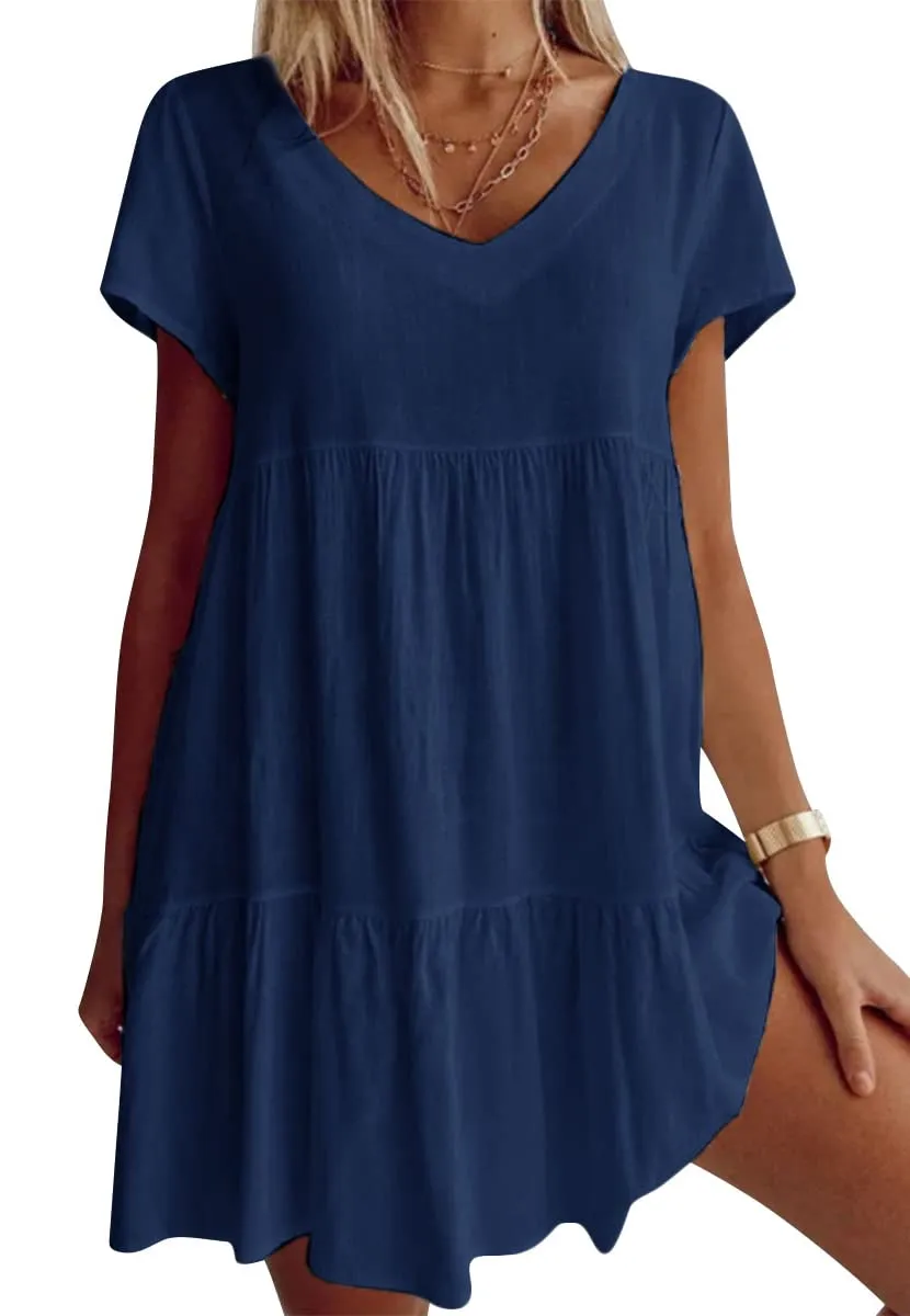 Suzy™ - Breezy V-Neck Dress