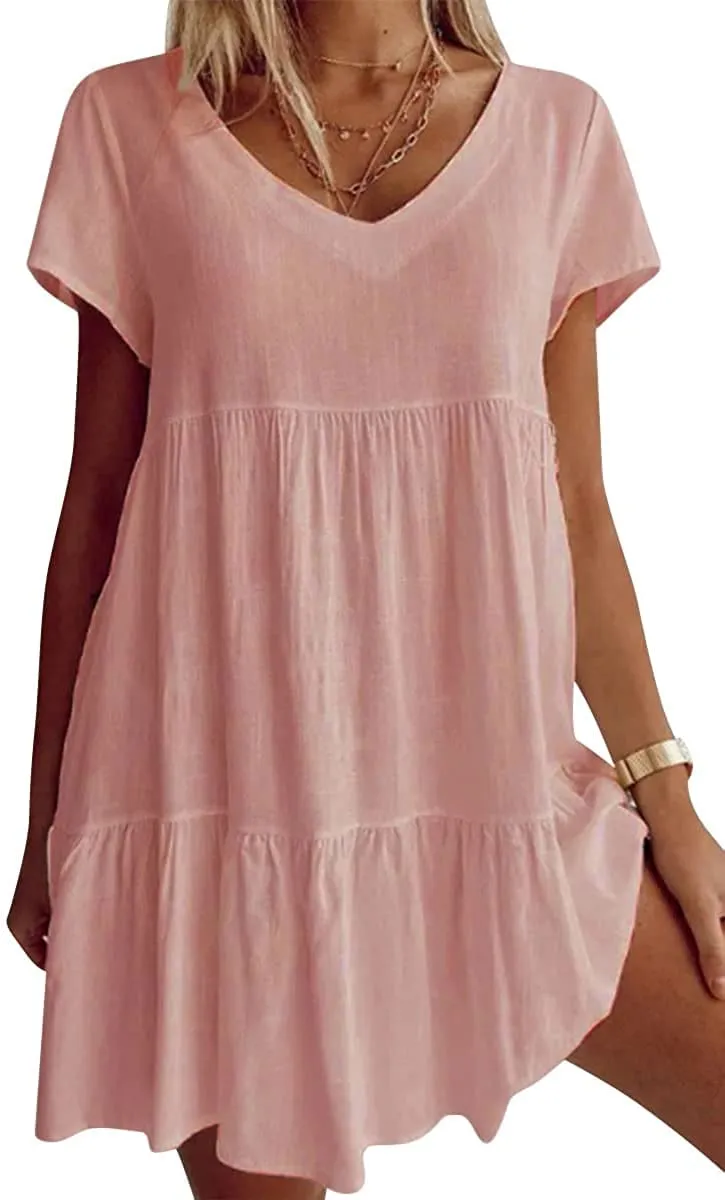 Suzy™ - Breezy V-Neck Dress