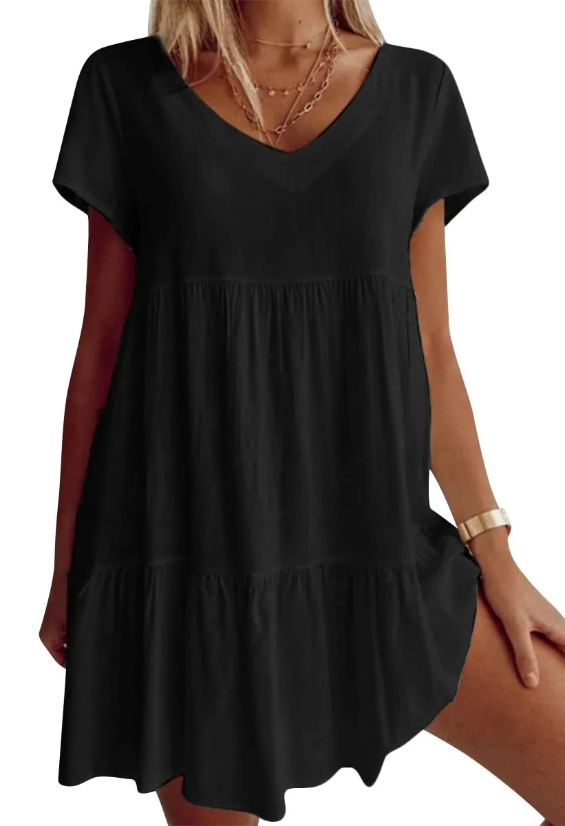 Suzy™ - Breezy V-Neck Dress