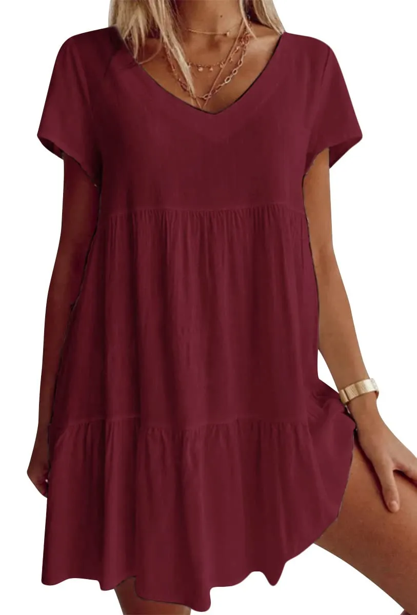 Suzy™ - Breezy V-Neck Dress