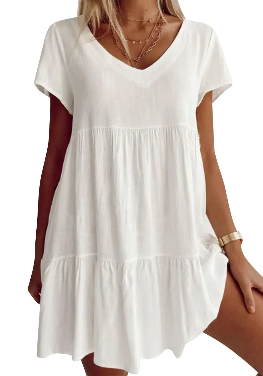 Suzy™ - Breezy V-Neck Dress