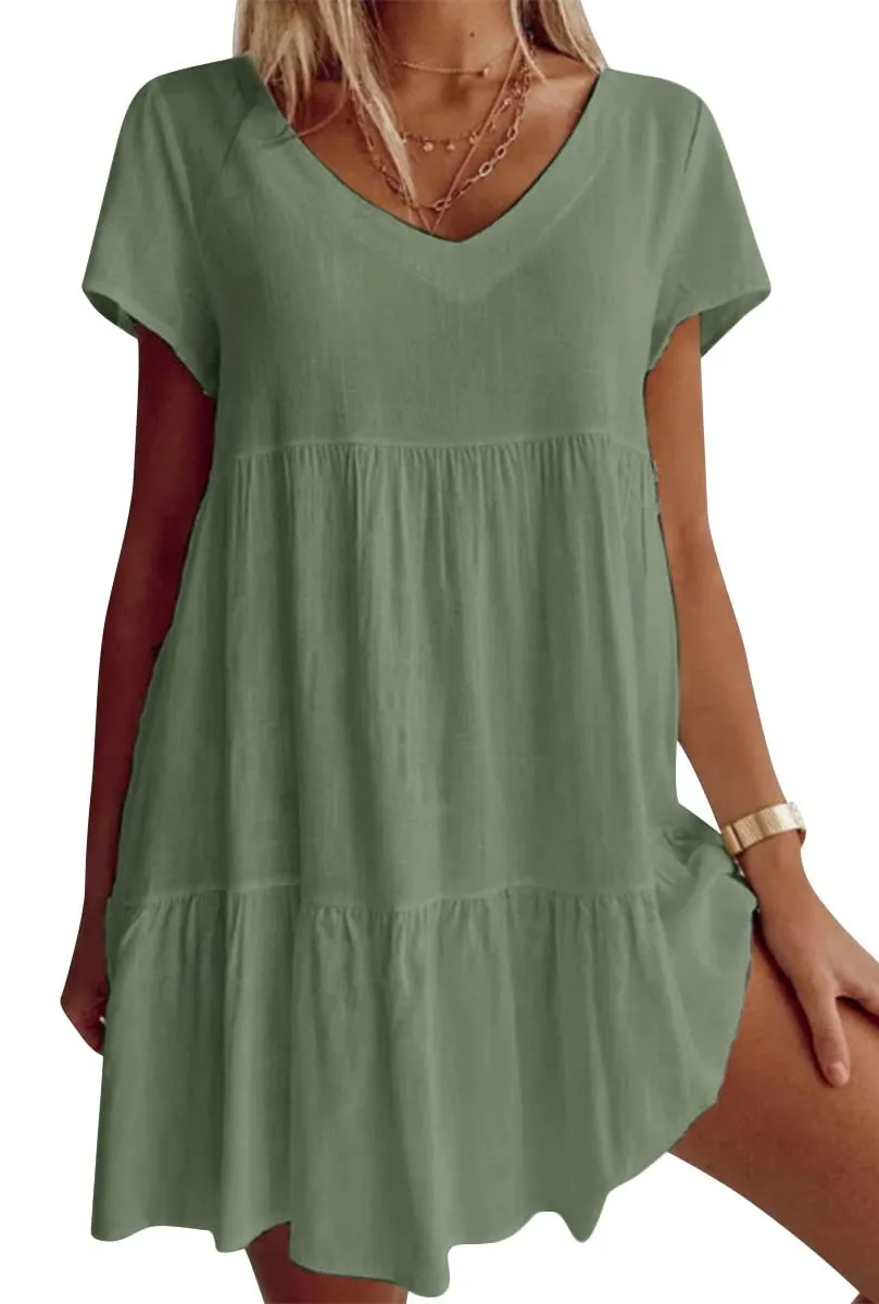Suzy™ - Breezy V-Neck Dress
