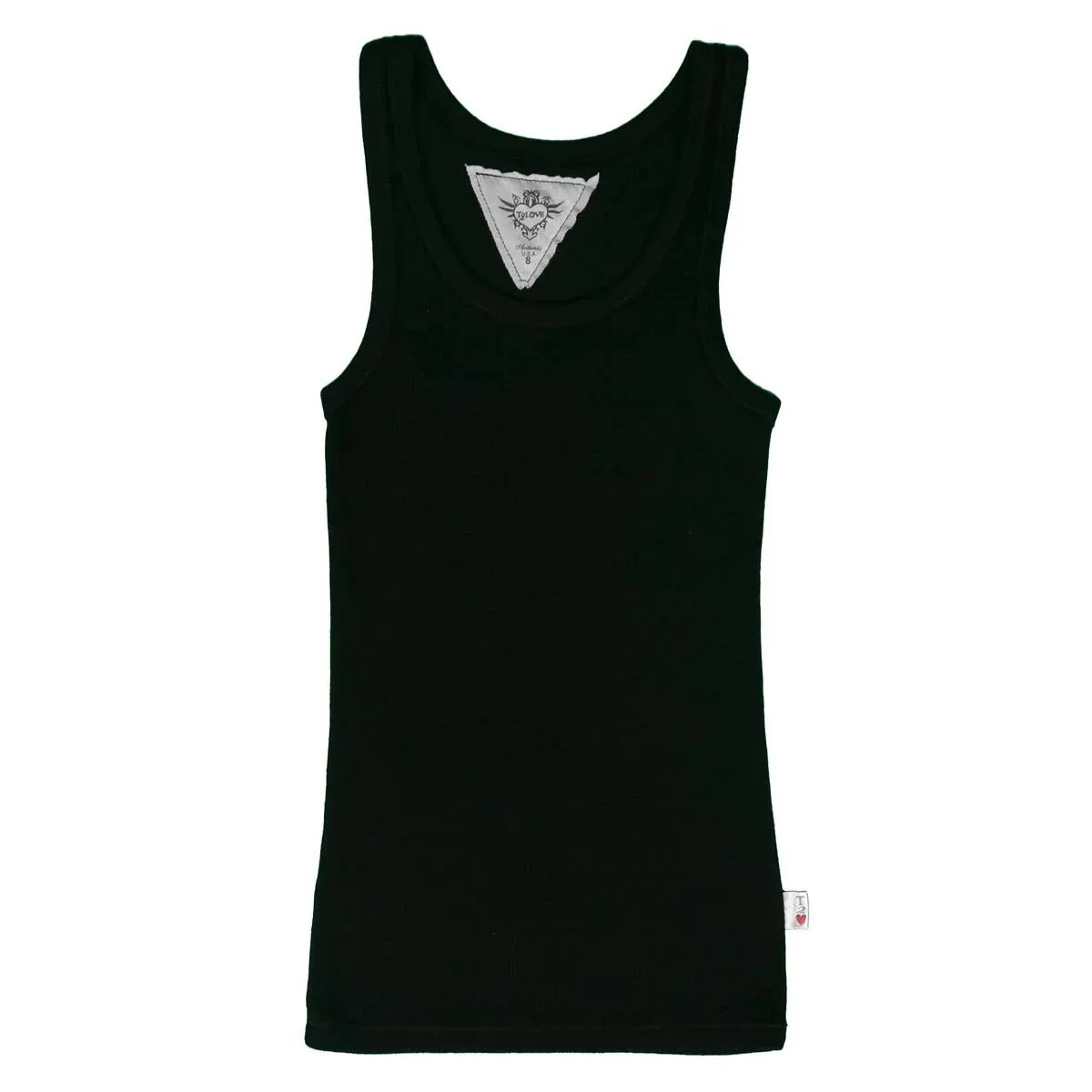 T2Love- Black Heather Tank