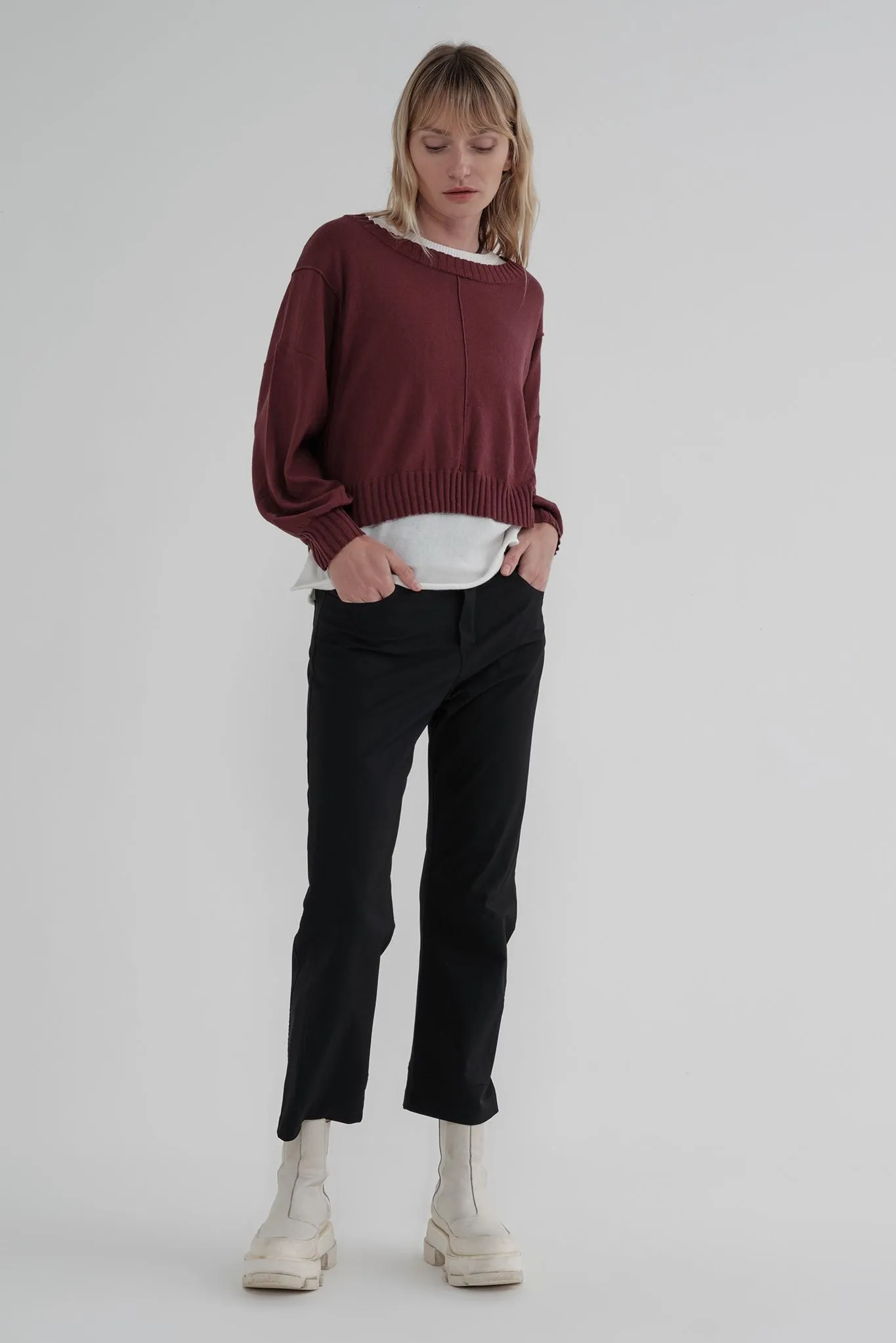TAYLOR ARTICLE SWEATER ARGON