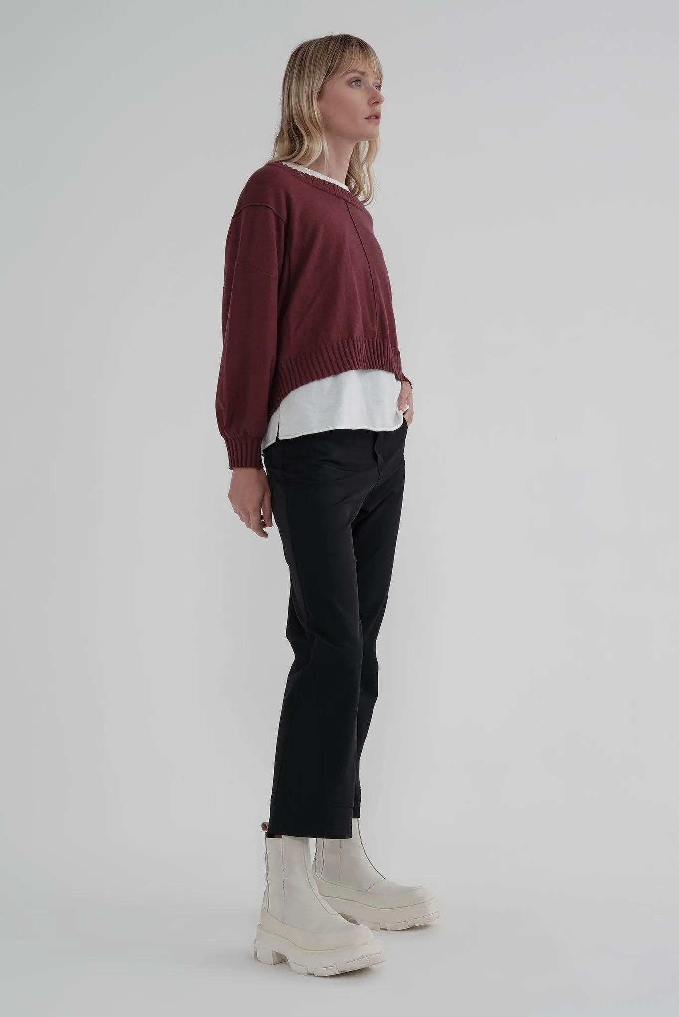 TAYLOR ARTICLE SWEATER ARGON