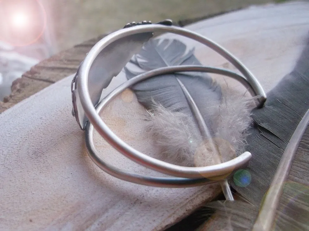 The Feather Cuff Bracelet