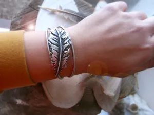 The Feather Cuff Bracelet