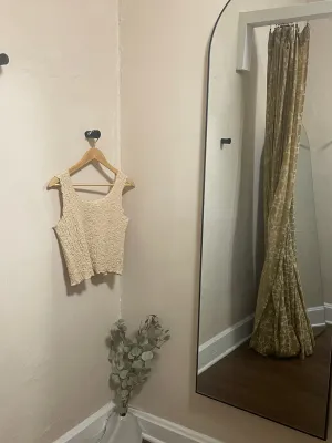 The Mae Top in Cream