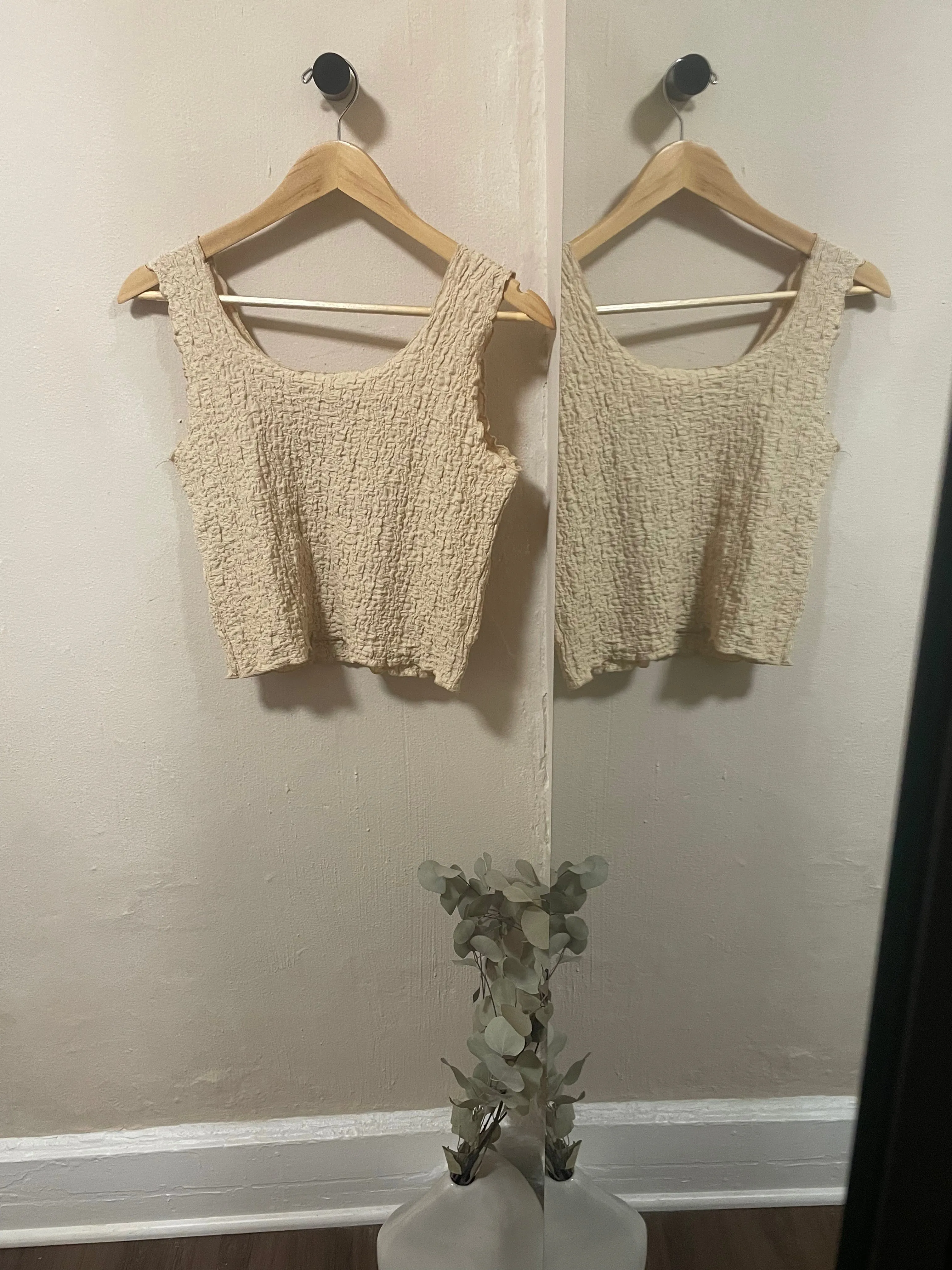 The Mae Top in Cream