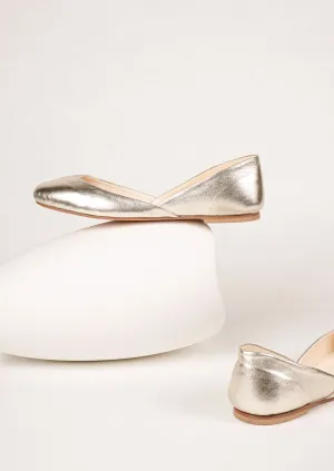 THEA BALLET FLATS – GOLD