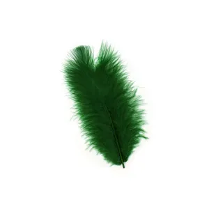 Turkey Feather Flats Dyed - Hunter Green