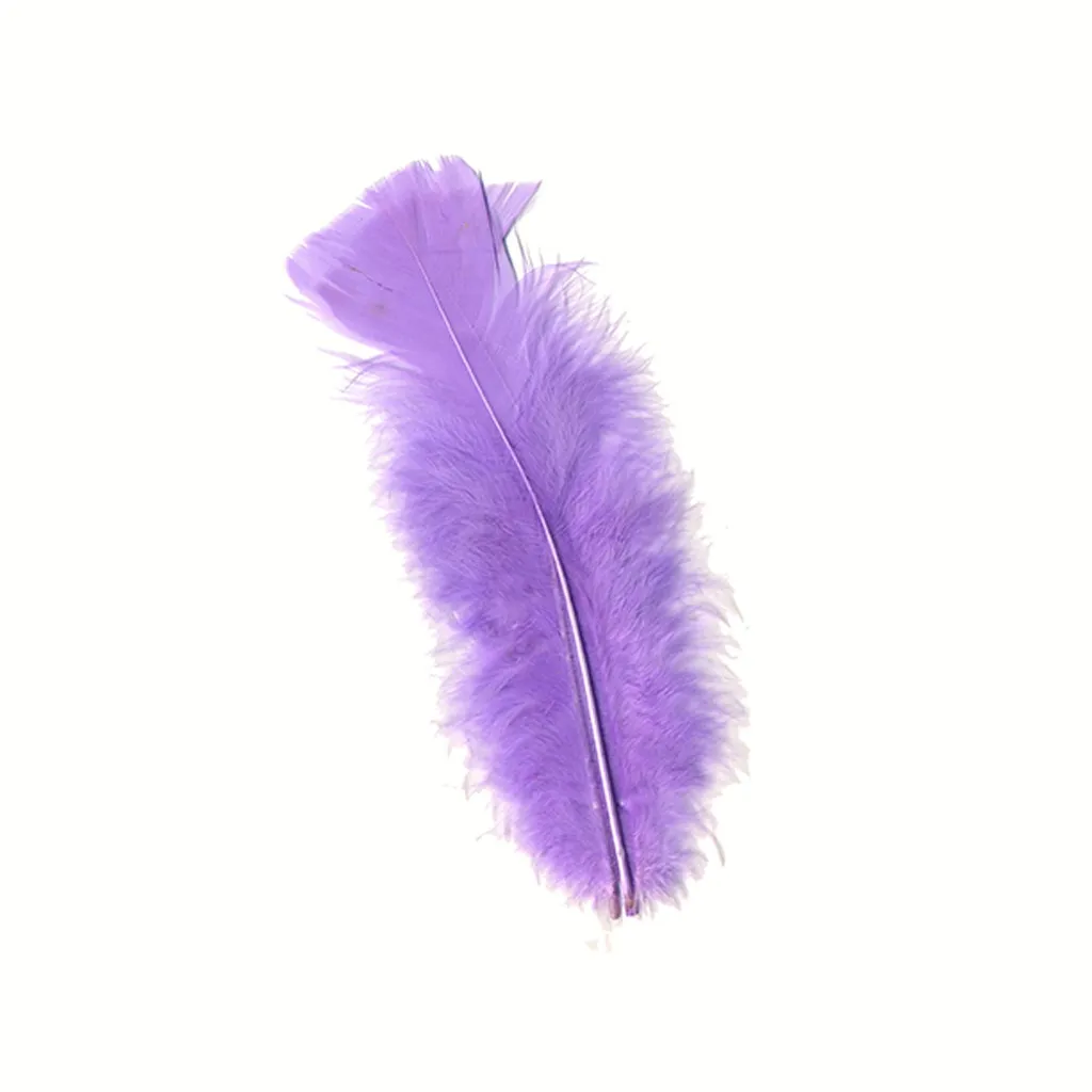 Turkey Feather Flats Dyed - Lavender