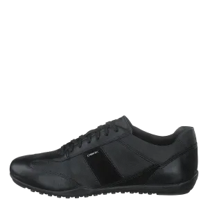 U Wells A - Nappa wax.synt.lea Black