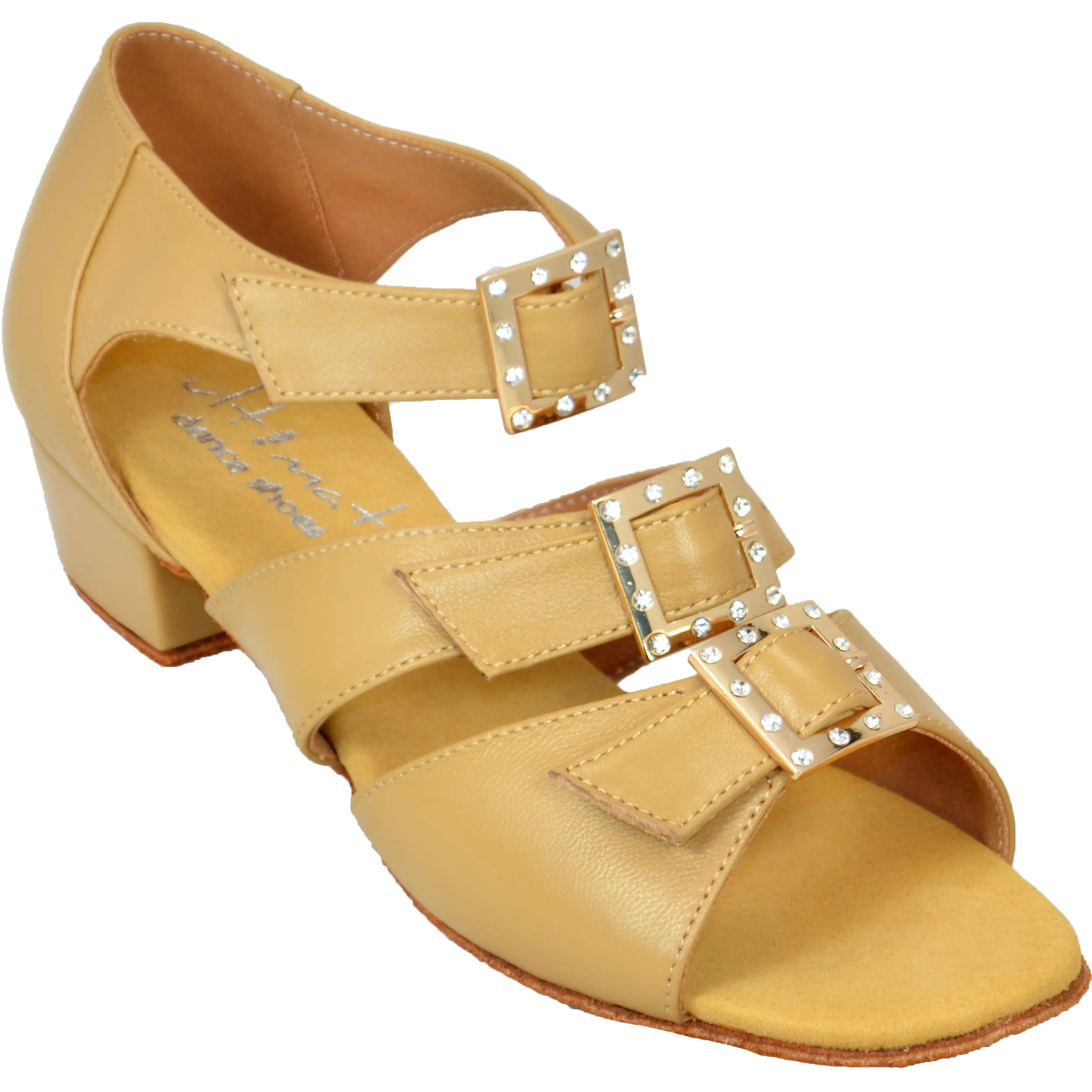 Ultimate Triple Buckle - Tan Leather