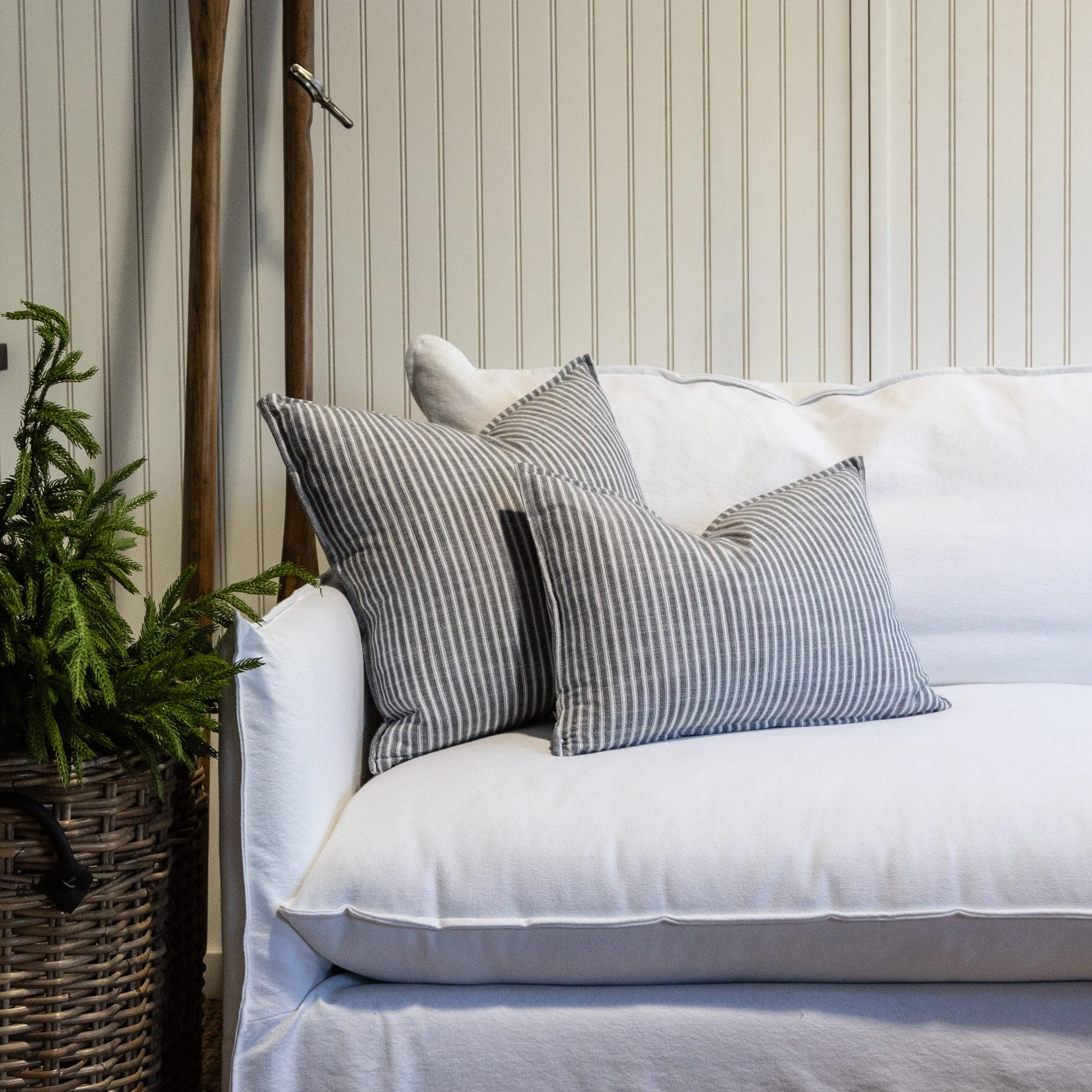 Walker Iron Stripe Pillow