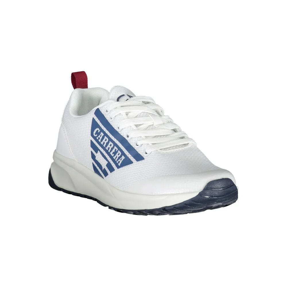 White Eco Leather Men Sneaker