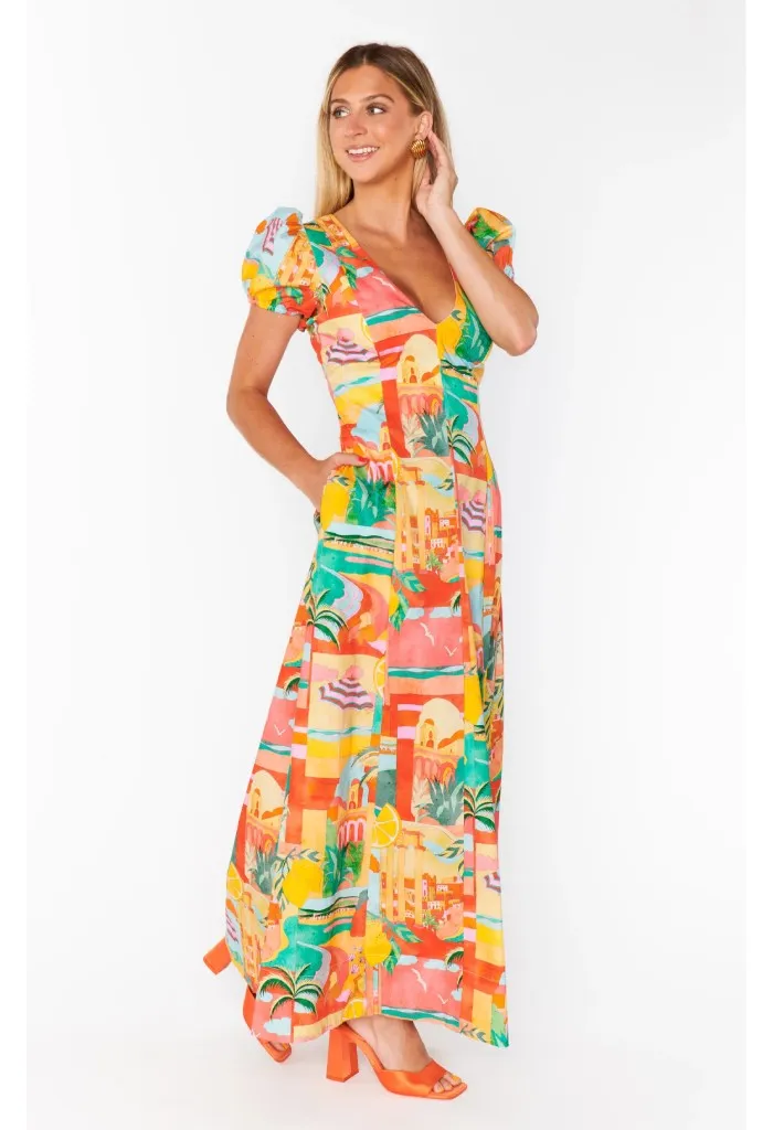 Winnie Maxi Dress-Postcards From Italia