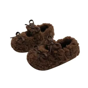 Winter  Girls Ballet Warm  Flats Loafers