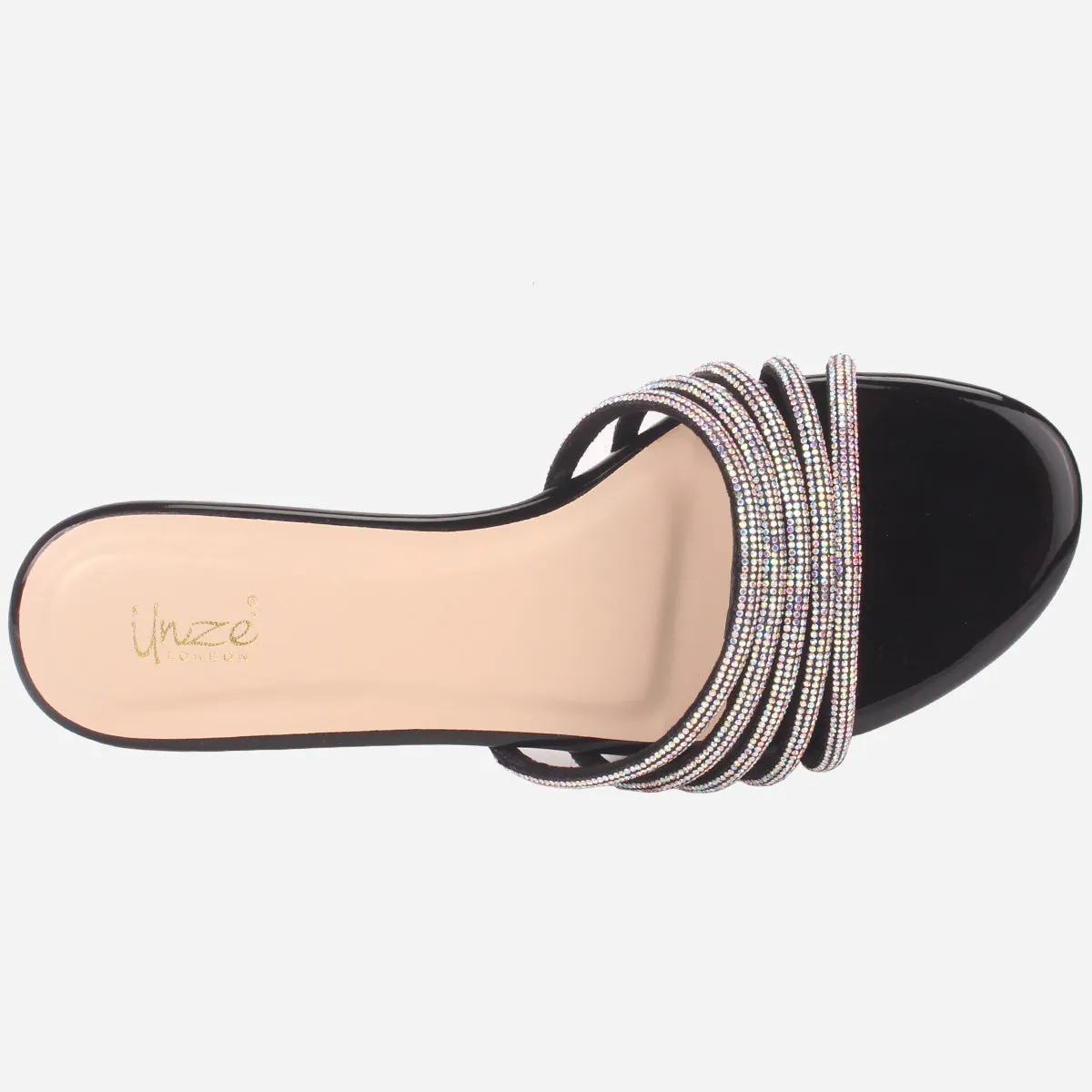 Women "MINNIE" Summer Embellished Flat Slippers