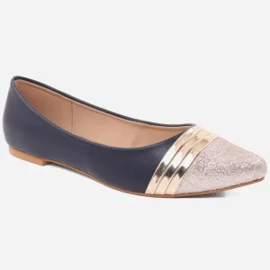 Women "Vikander" Smart & Casual Glitter Flat  shoes