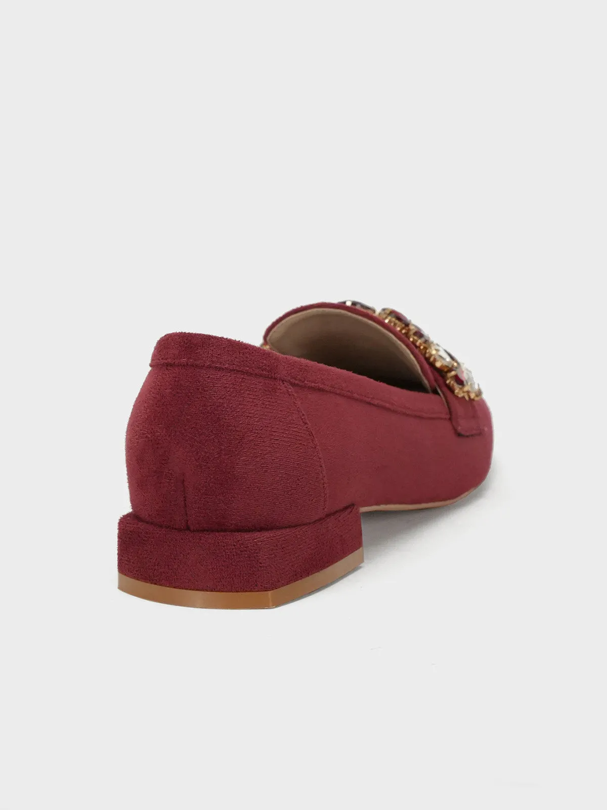 Womens "AVALOS" Comfy Slip On Ballerinas