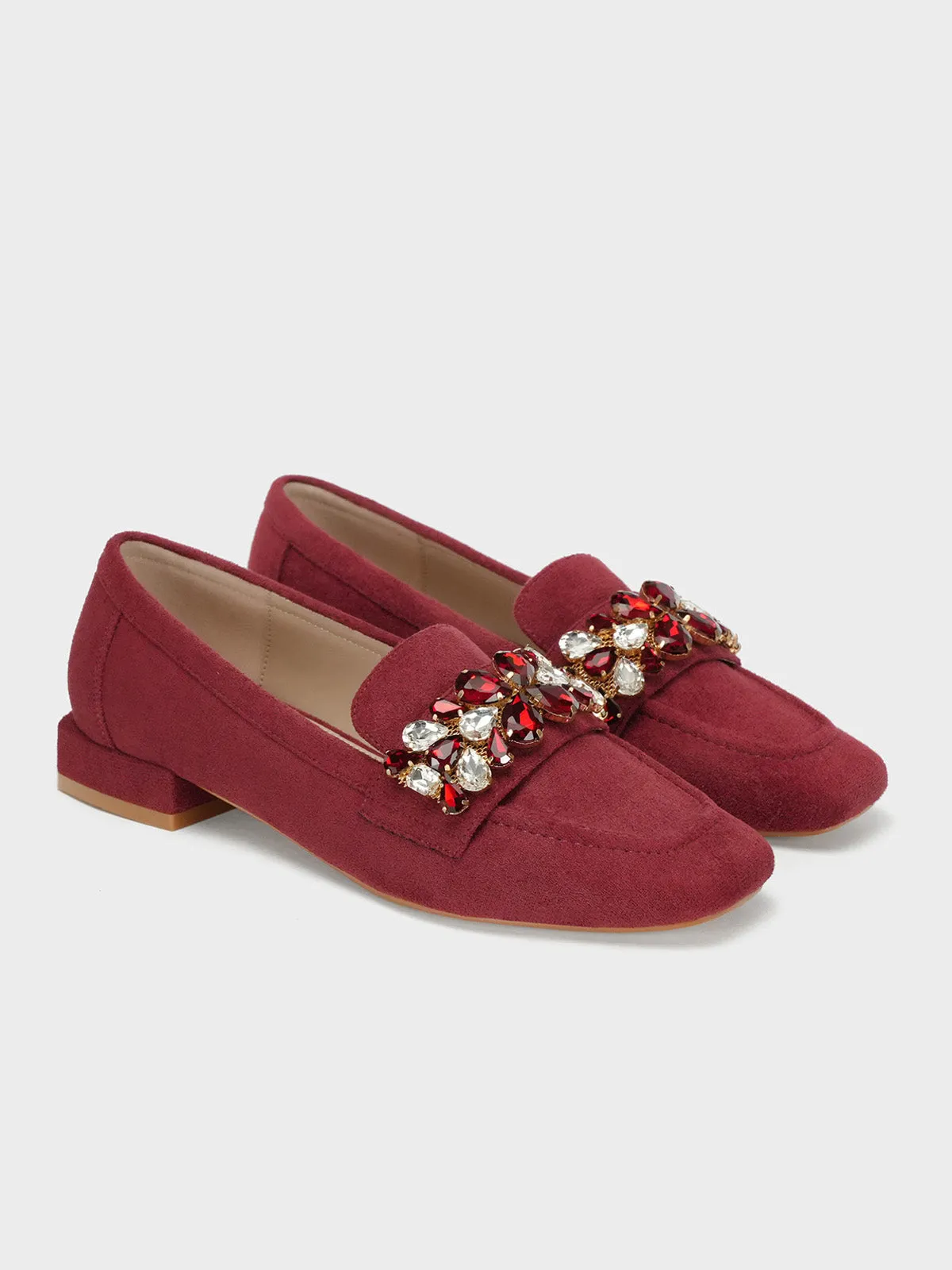Womens "AVALOS" Comfy Slip On Ballerinas