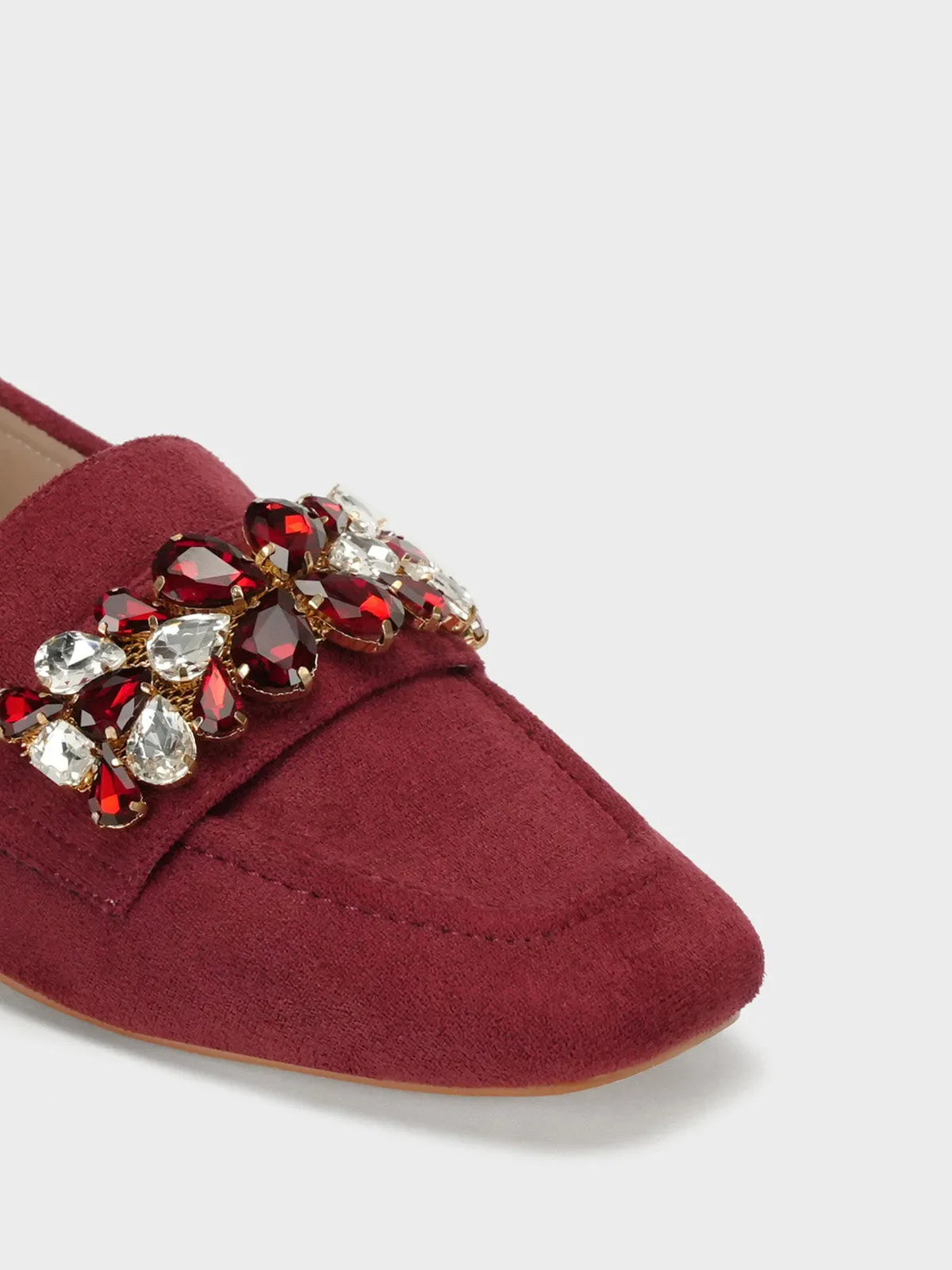 Womens "AVALOS" Comfy Slip On Ballerinas