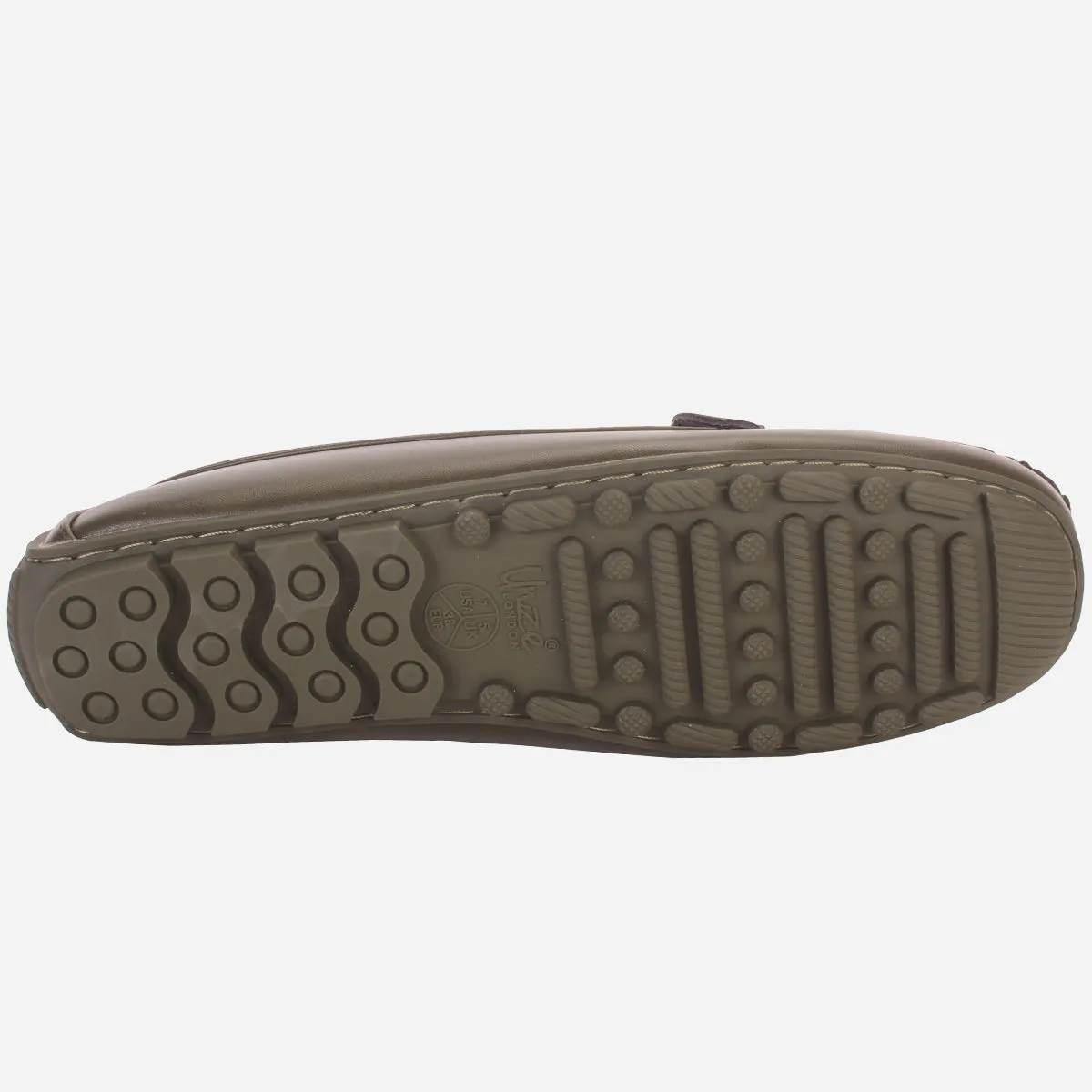 Womens "KITTO" Flat Comfy Slide In Moccasins