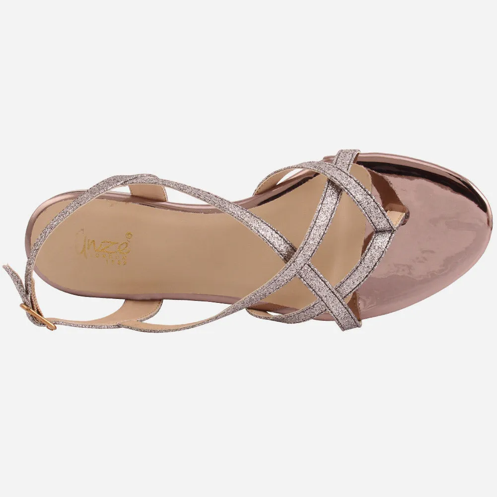 Womens "VIOLET" Flat Sandals