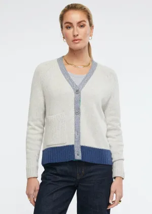 ZAKET & PLOVER Elbow Patch Cardi - Marl