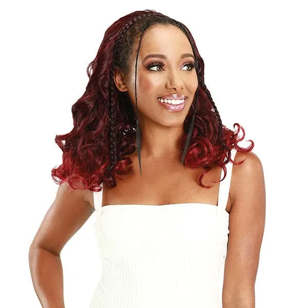 Zury Sis Synthetic Edge Braid Comfy Cap Wig - CF BB KIBO